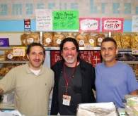Gus, Mark and Tony at Damascus Bakery